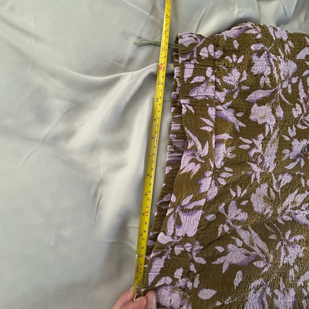 Italian Moroni Floral Patterned Wide-Leg Pants- part of set - Picture 9 of 9